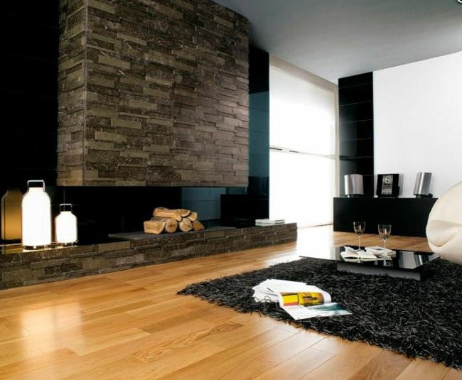 Natursten vägg kakel kamin mosaik