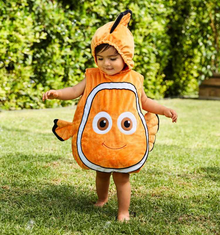 Gör Nemo kostym tjej plysch Halloween själv