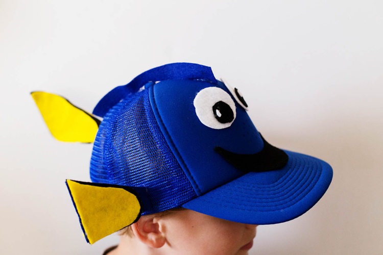 Nemo -kostym Dori -hatt snabb Halloween -idé