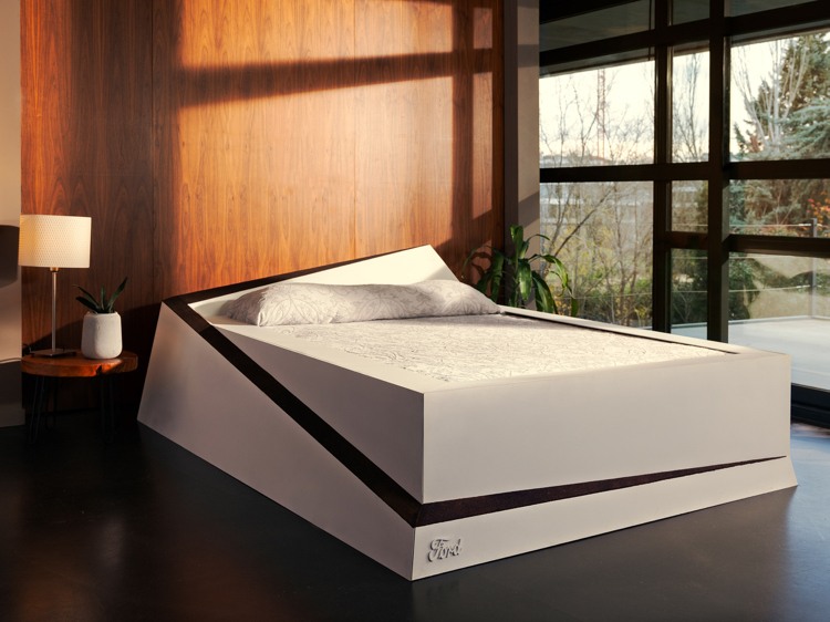 ny madrass sovkomfort dubbelsäng sovrum modernt