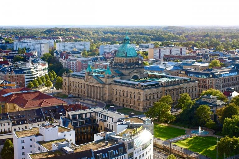 Städer i Tyskland Leipzig lever grönt och billigt