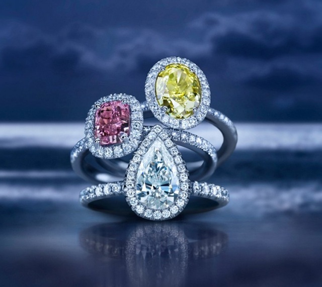 de beers diamantringar samlingsfärger