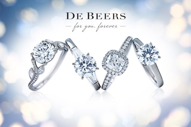 de öl ringar samling diamanter reklam