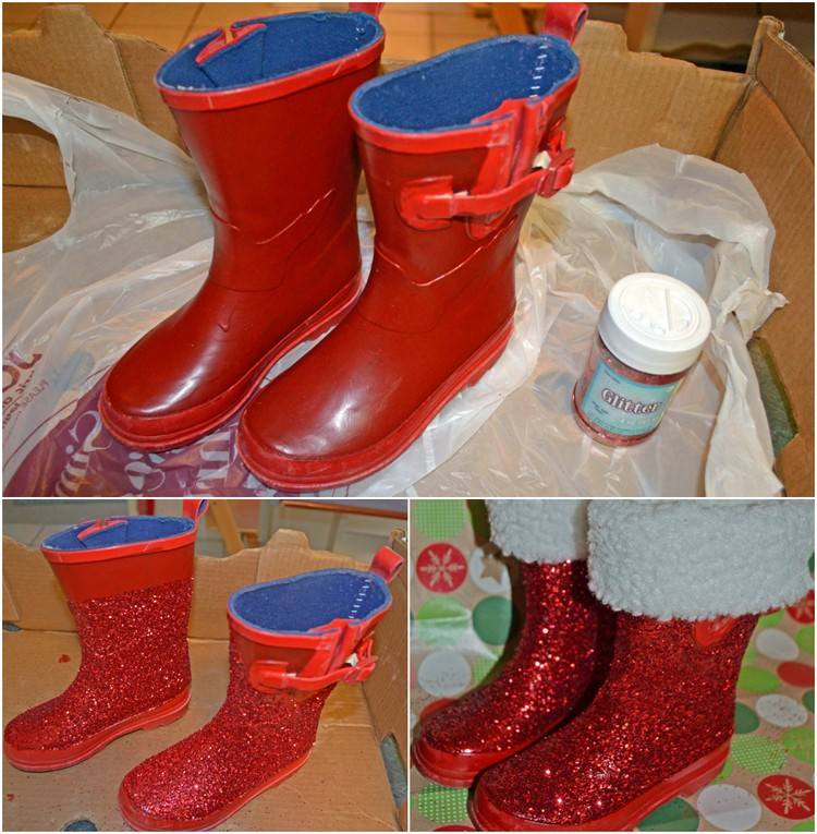 nikolausstiefel-tinker-to-fill-old-rubber-boots-repurpose-glitter