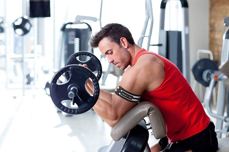 Ocklusionsträning Ligament Biceps Träning för män Tips