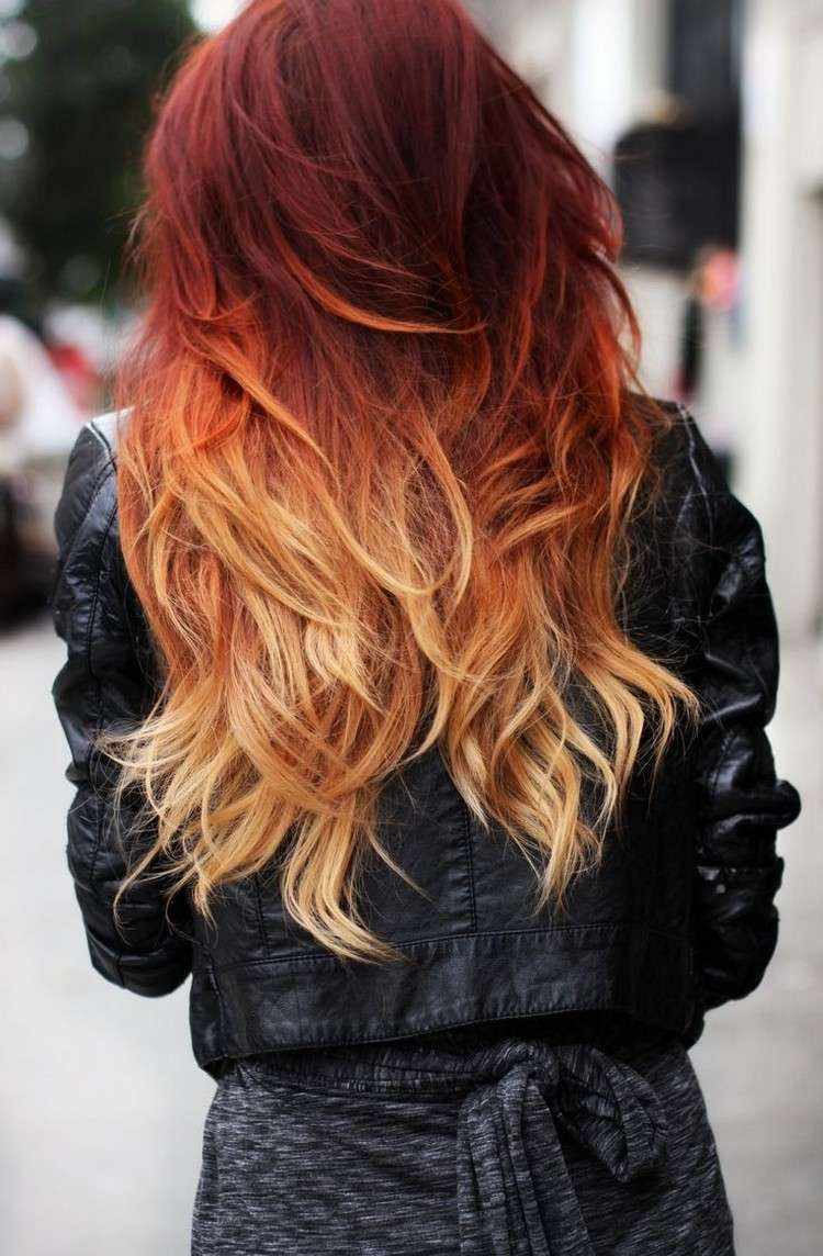 ombre-blond-röd-hår-iögonfallande-hår-färg