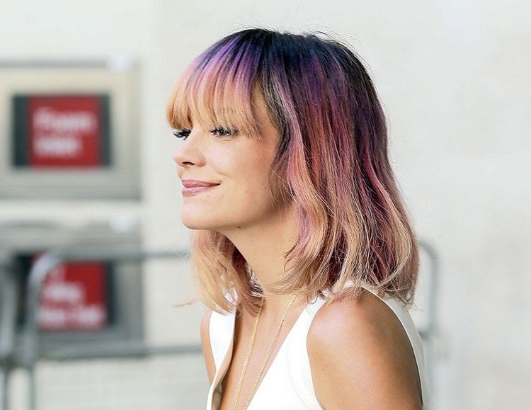 ombre-bob-pastell-färger-ponny-boho-stil-lila