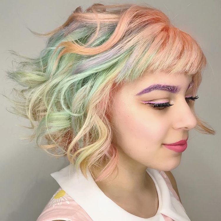 ombre-bob-pastell-balayage-färg-romantisk-rosa
