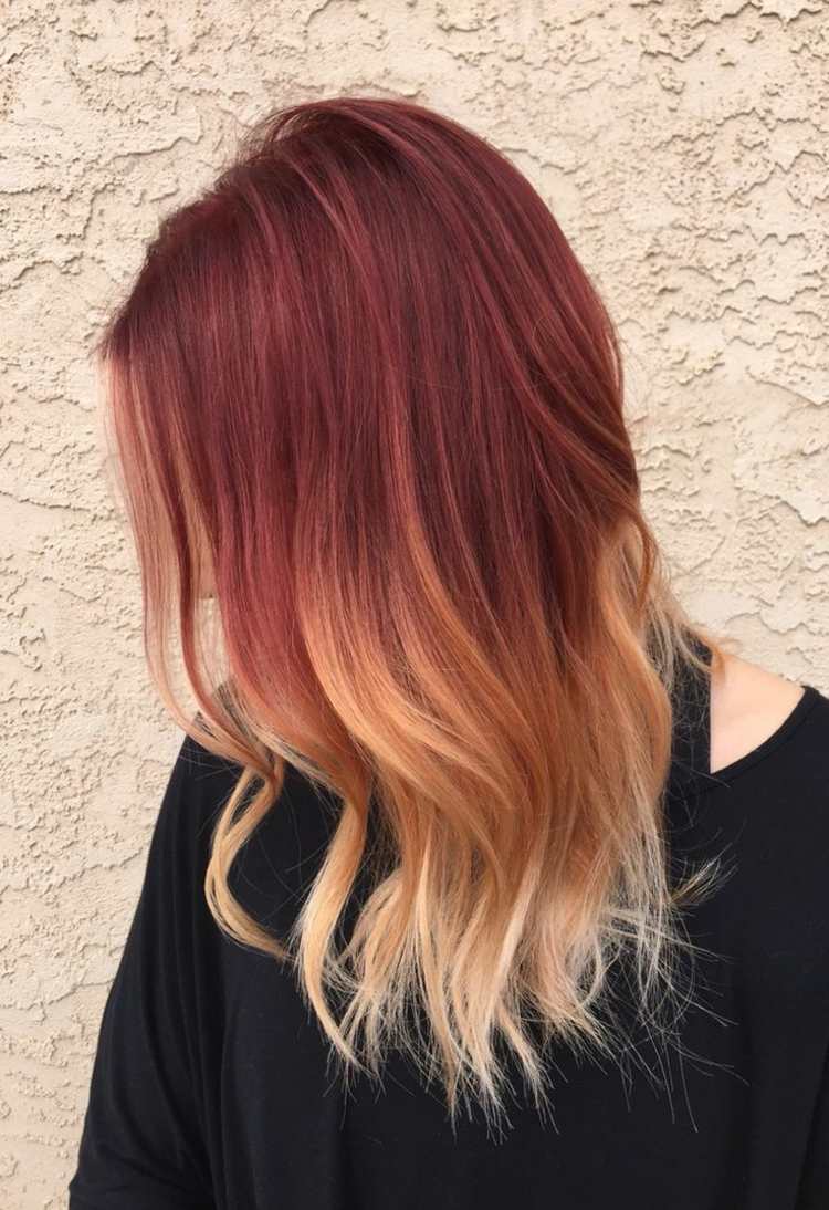ombre-hår-röd-blond-original-frisyr-färger