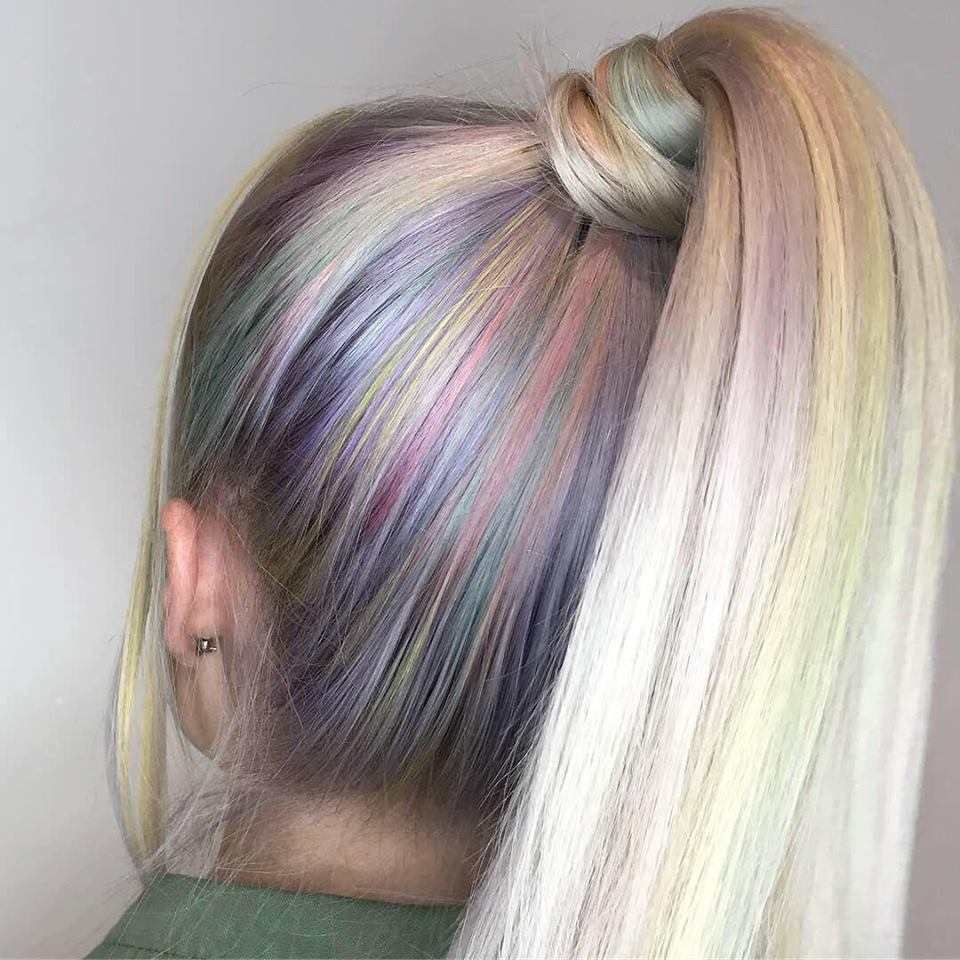 Opal Hair Hair Trends Women Summer Hairstyles Idéer platina blont hår