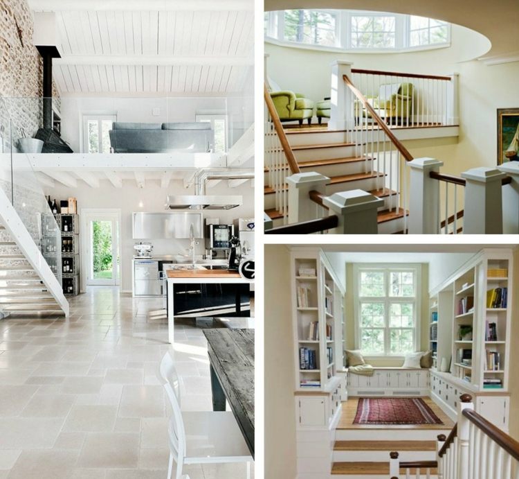 trappor ledigt utrymme design vardagsrum design läshörna mysigt