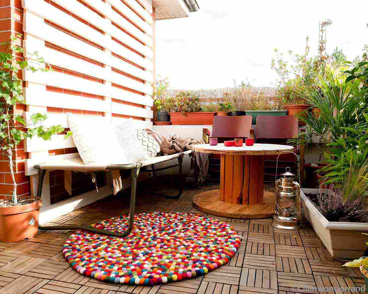 Sätt upp din balkong Idéer billigt Bygg dina egna möbler Levande trender