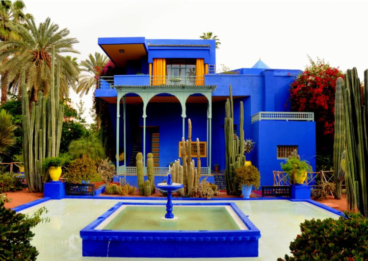 orientalisk trädgård marockansk stil