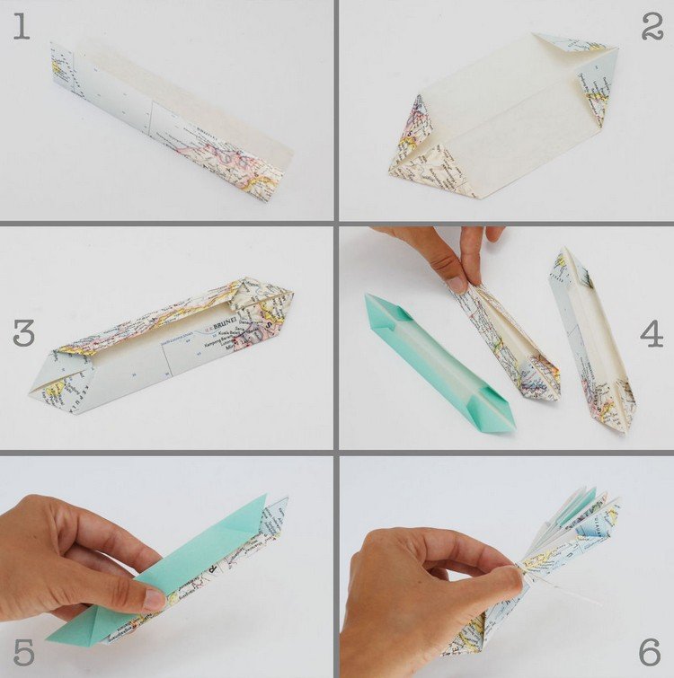 origami-blomma-vatten-lilja-vik-instruktioner