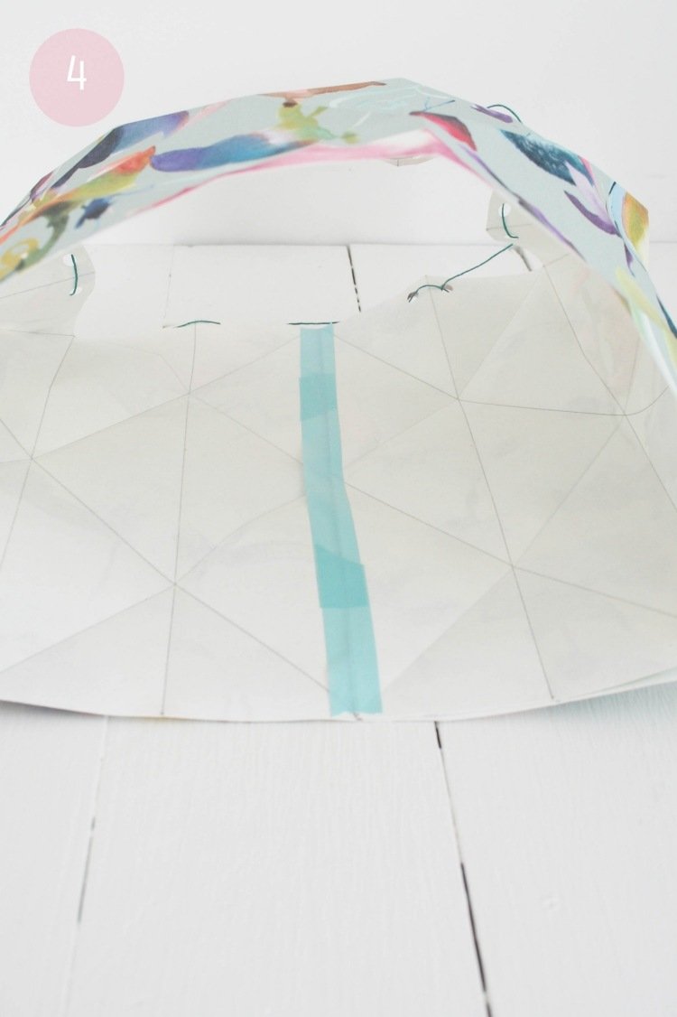 origami-lampa-diy-instruktioner-papper-vikning-bindningstejp