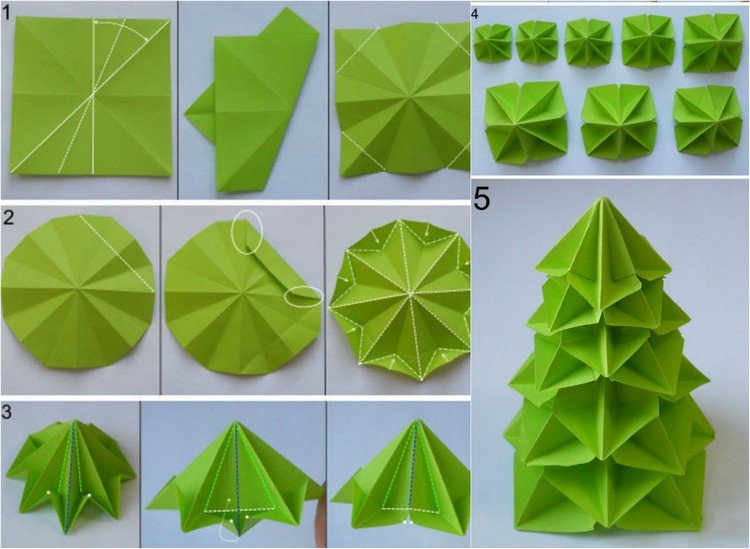 origami-jul-viknings-instruktioner-jul-träd-papper