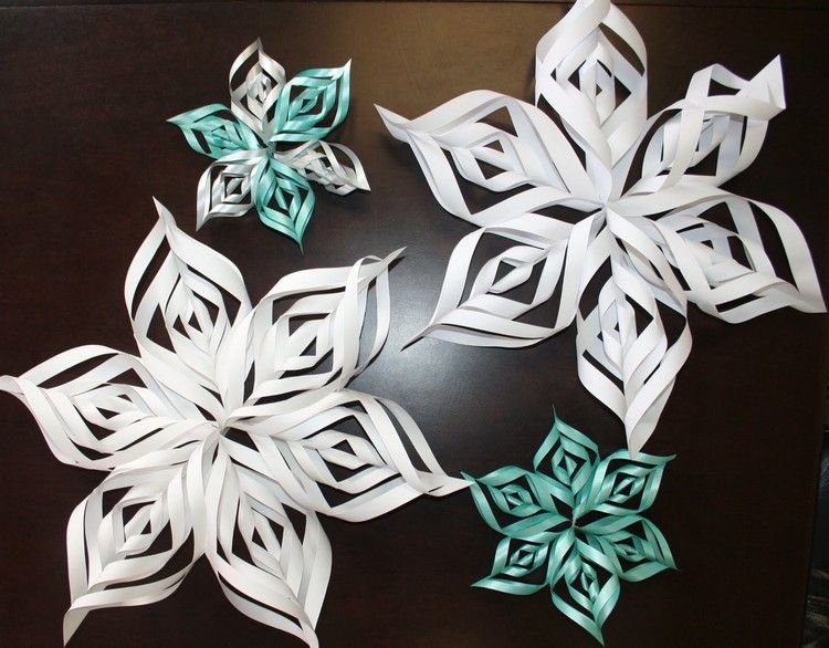 origami-jul-vik-3d-snöflingor