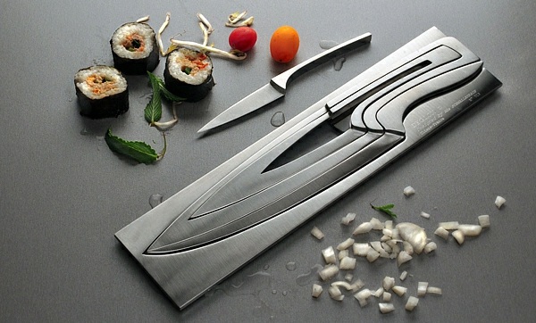 Sushi kniv uppsättning design idé