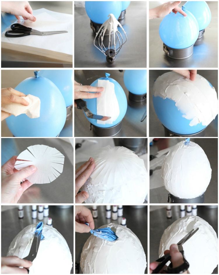 tinker ballonger påsk dekoration pinata ätbara instruktioner gör det själv