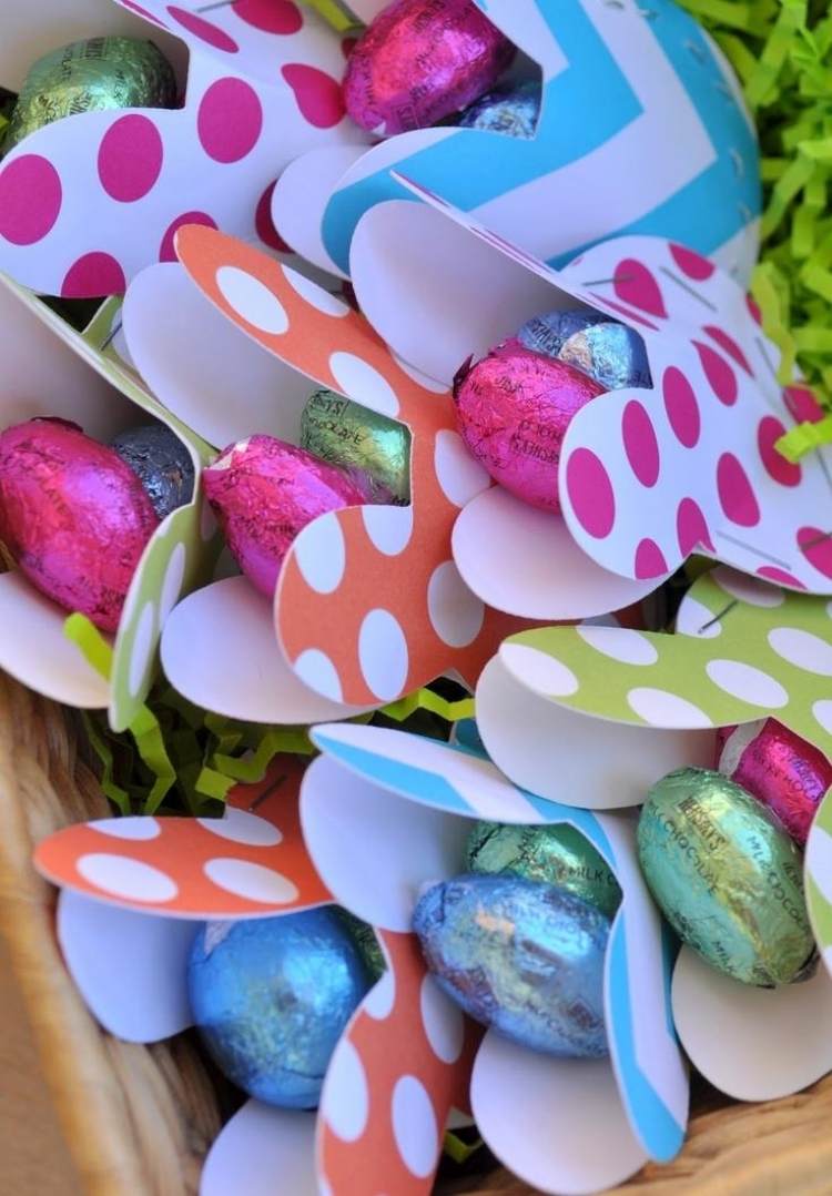 Tinker Easter presenterar -papper-påsar-ägg-godis