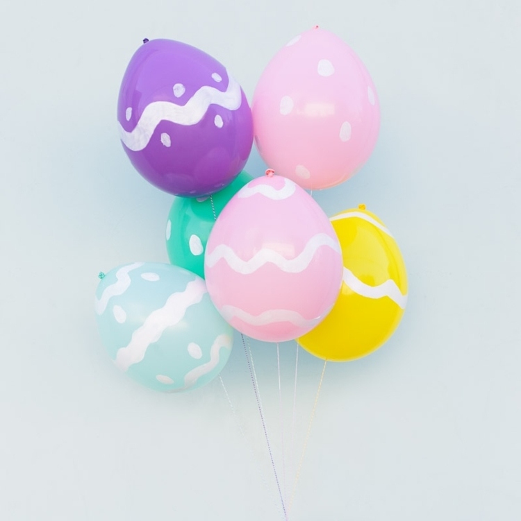 Påsk-gåvor-självgjorda-barn-påsk-ballonger-ger