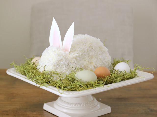 påsk recept idé tårta kanin form ägg