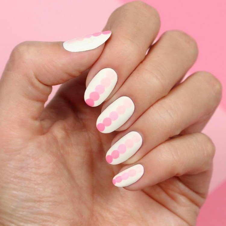Påsk naglar bilder gel naglar rosa långa