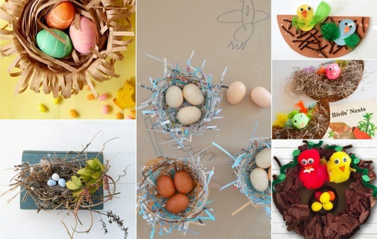 Tinker påskbo med småbarn - Lätt hantverk till påsk