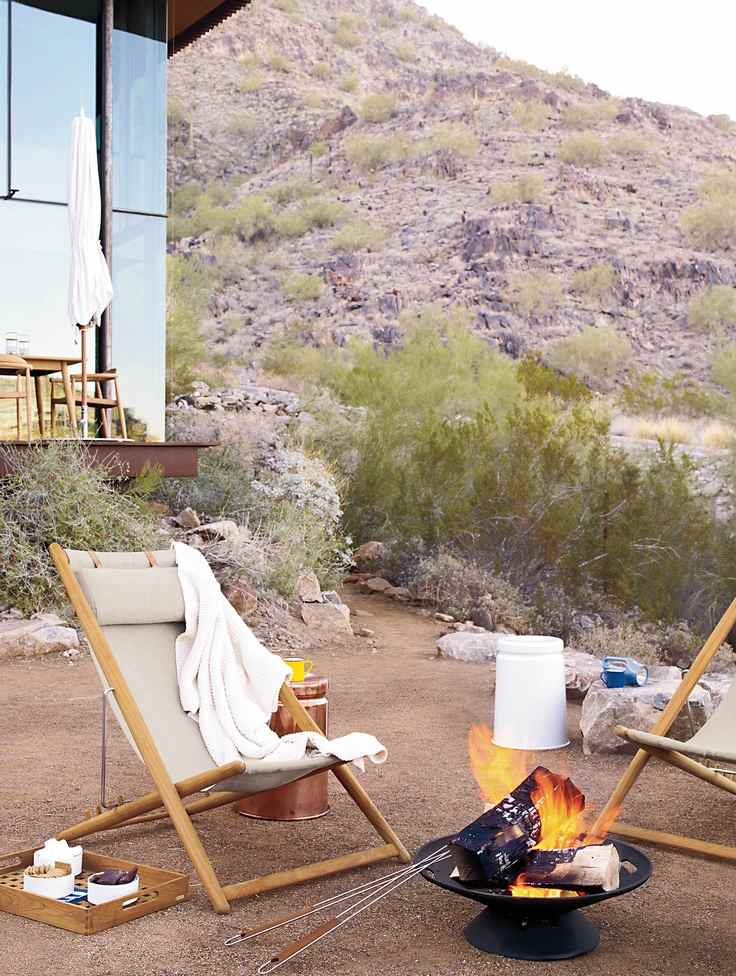 Loungemöbler utomhus -tillbehör-design-hopfällbar-stol-tyg-trä-camping