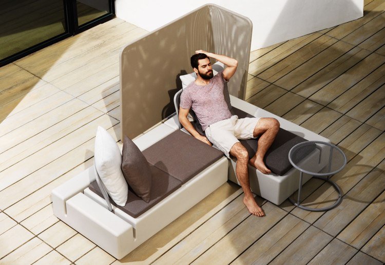 lounge-möbler-utomhus-tillbehör-design-sittplatser-ryggstöd fällbara