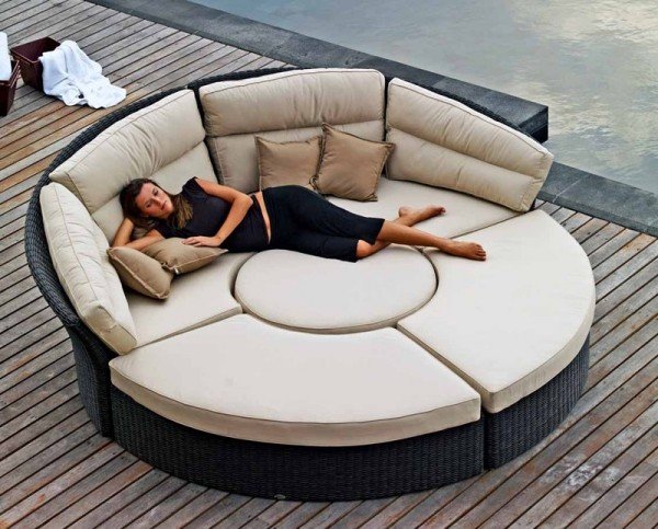 bishan lounge säng modulär pall soffbord skyline design