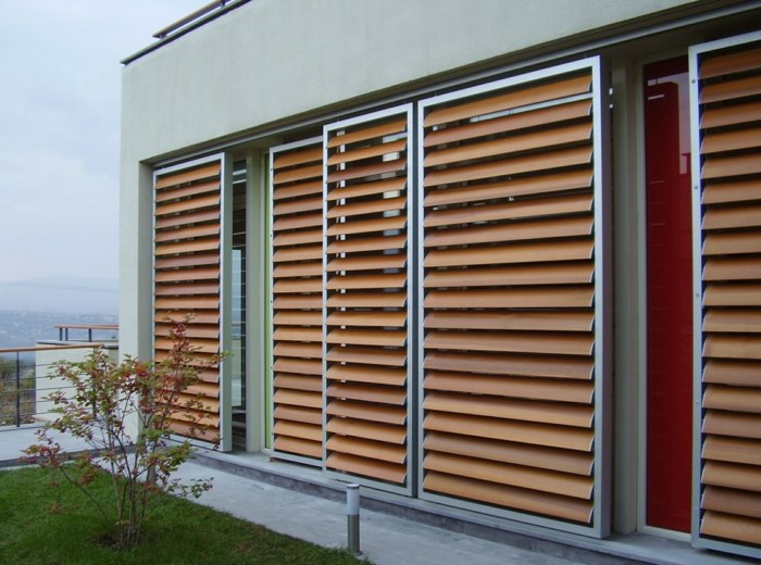 trägardiner moderna glidlister husdesign