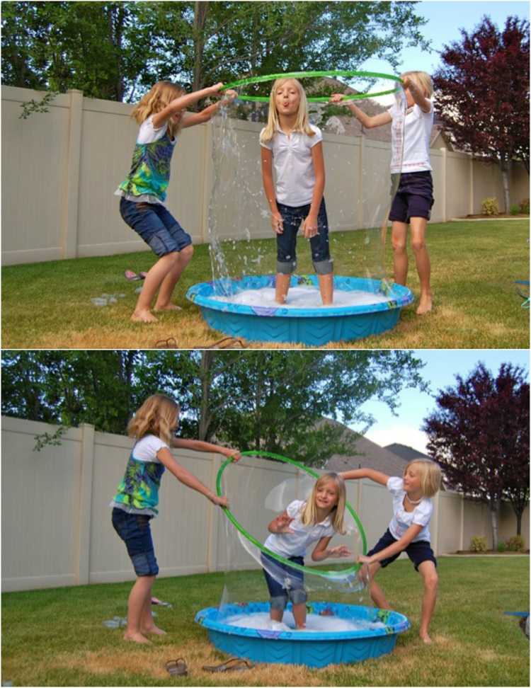 jätte tvålbubbla utomhus spel för barnaktiviteter vatten