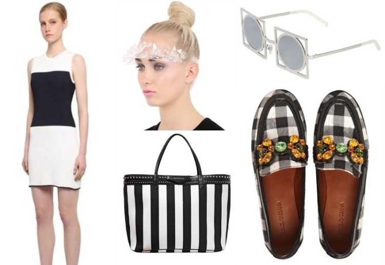 Outfits sommar 2015-klänning-edun-visir-keps-stjärna-väska-givenchy-glasögon-gjutna-skor-d & amp; g