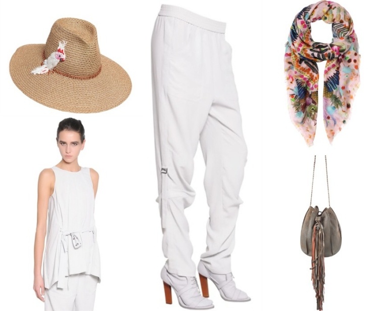 outfits-summer-2015-hat-eugeniakim-top-pants-a.f.vandevorst-scarf-janecarr-tasche-barbarabonner