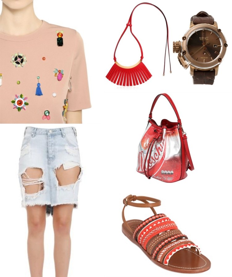 outfits-sommar-2015-blus-pärla-rock-oneteaspoon-chain-marni-watch-uboat-bag-moschino-sandaler-torybruch