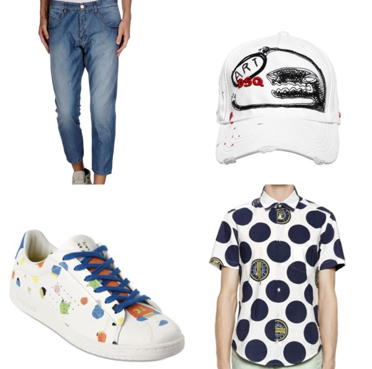 outfits-sommar-2015-jeans-2Män-cap-dsquared-shirt-kenzo-sneakers-tsumorichisato