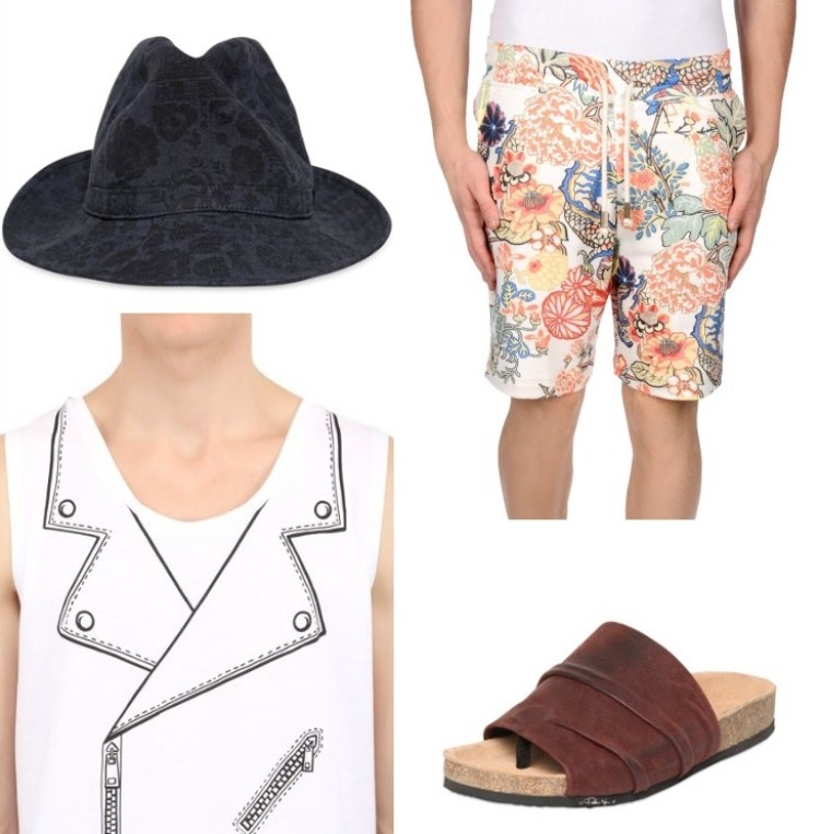 outfits-sommar-2015-hatt-yohjiyamamoto-tshirt-moschino-byxor-jijil-sandaler-peternon