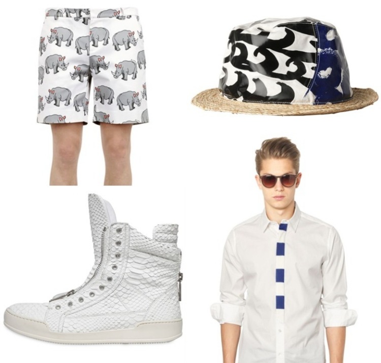 Outfits sommar 2015-byxor-aujourlejour-sneaker-dsquared-hat-shirt-tsumorichisato-