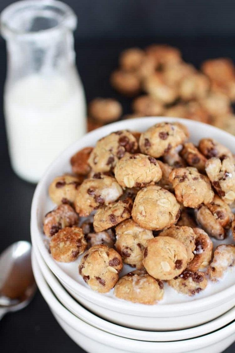 Cookie spannmål recept frukost idéer helt enkelt kakor med choklad chips recept idéer