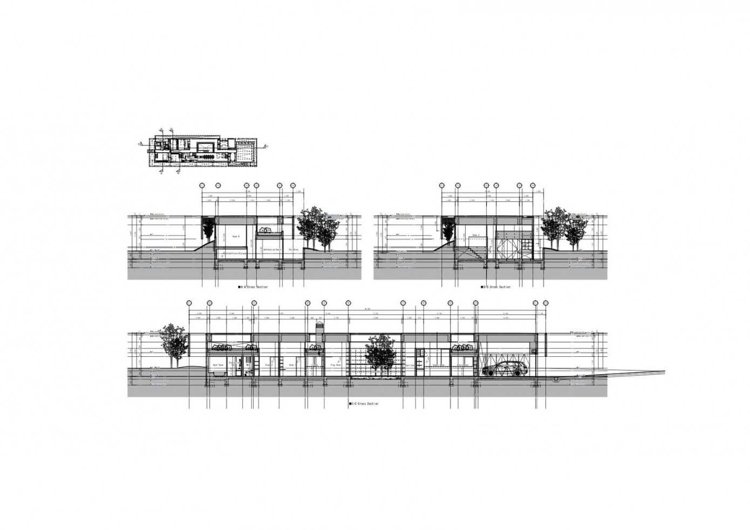 Panoramafönster-interiör-trädgård-minimalistisk-hus-sidovy-planlösning-plan-massa