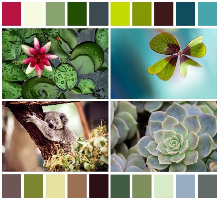 pantone-färg-grön-2017-natur-inspirerad-färg-palett-färg-kombinationer