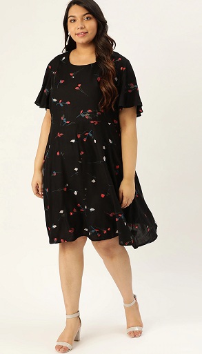 Plus Size Office Party Dress: