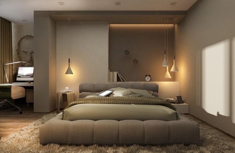 belysning-sovrum-neutral-inredning-design-beige-djup-hög-sängbord
