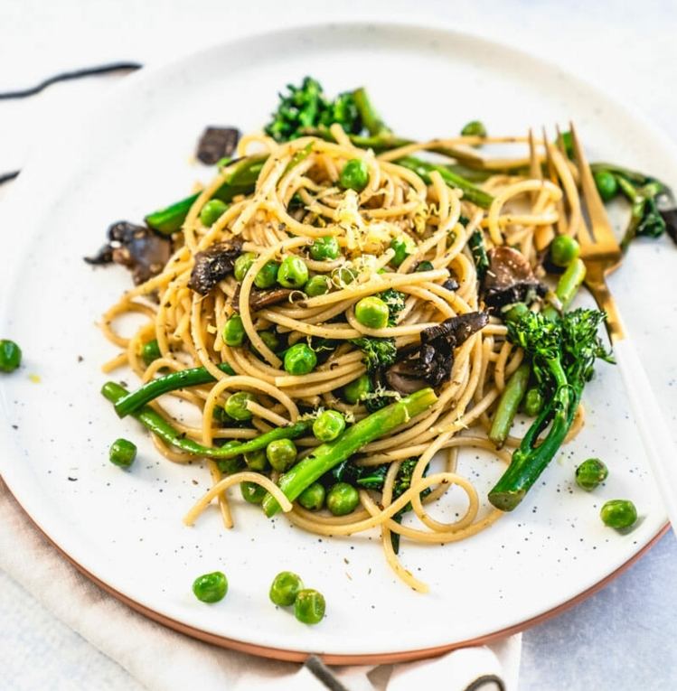 vegan pasta recept lätt snabb middag hälsosam viktminskning recept