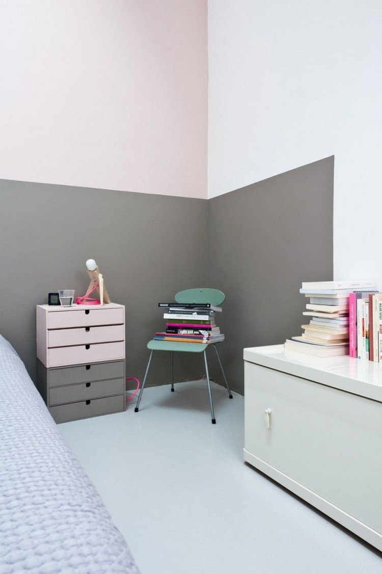 pastell-sovrum-färger-grå-pastell rosa-väggfärg
