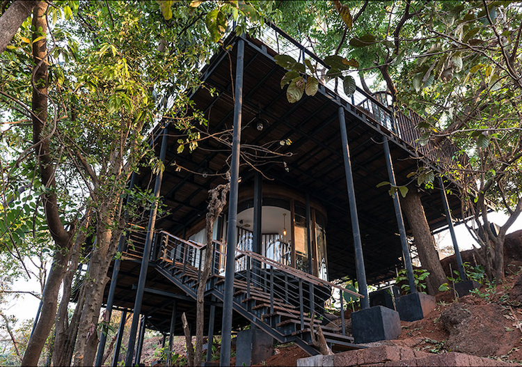 paviljong-halmtak-hus-sluttning-arkitektur-natur