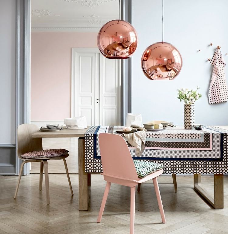 Hängande lampor matsal Tom Dixon modeller