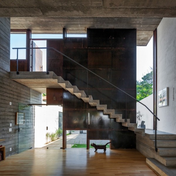 brazil house trappprofil korridor design
