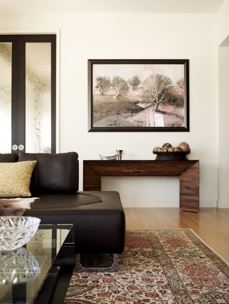 persisk matta-modernt-vardagsrum-läder-soffa